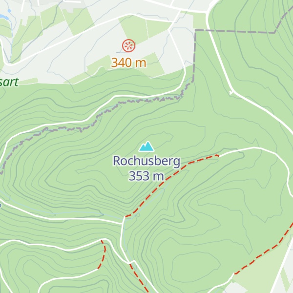 Map of Rochusberg