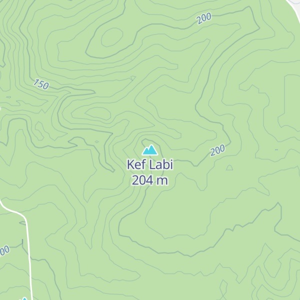 Map of Kef Labi