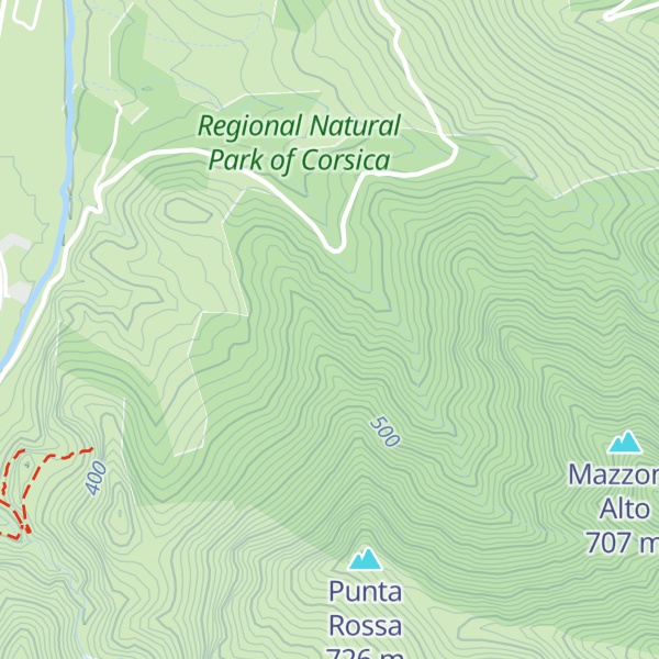 Map of Serra de Corbaiola