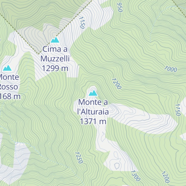 Map of Monte a l'Alturaia
