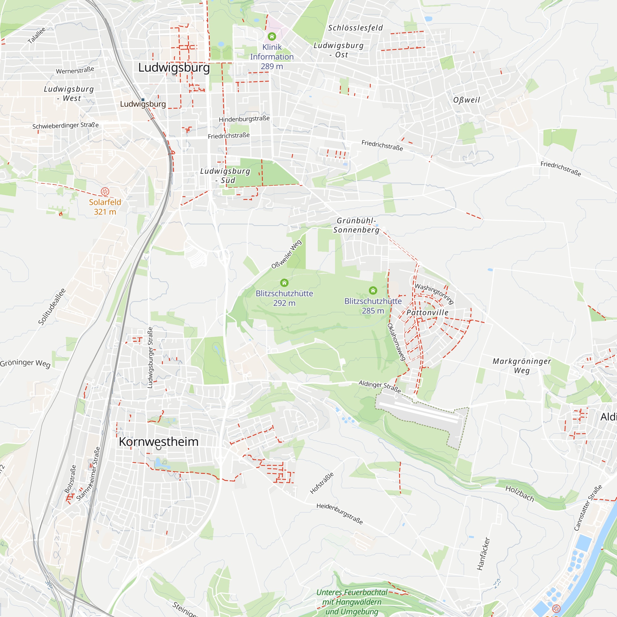 Blitzschutzhütte map