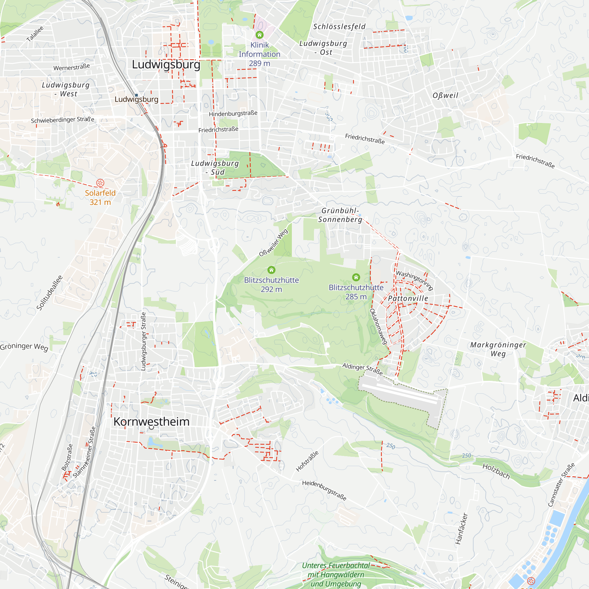 Blitzschutzhütte map
