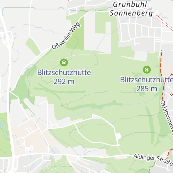 Map of Blitzschutzhütte
