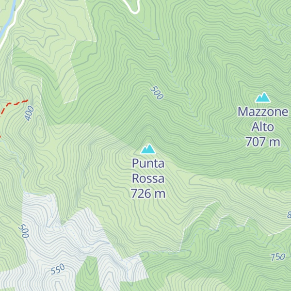 Map of Punta Sticulaccie