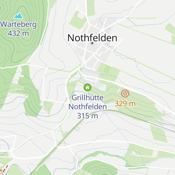 Map of Grillhütte Nothfelden