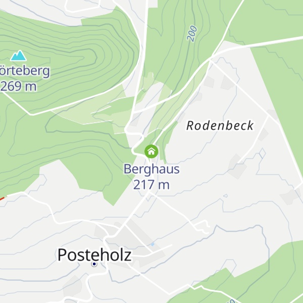 Map of Berghaus
