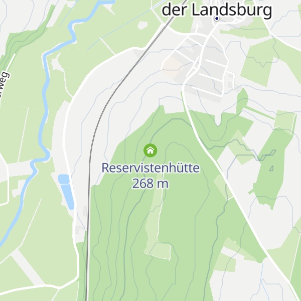 Map of Reservistenhütte