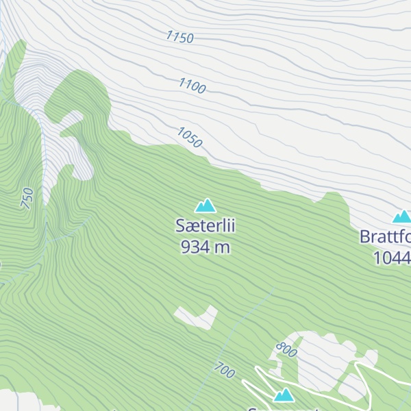 Map of Sæterlii