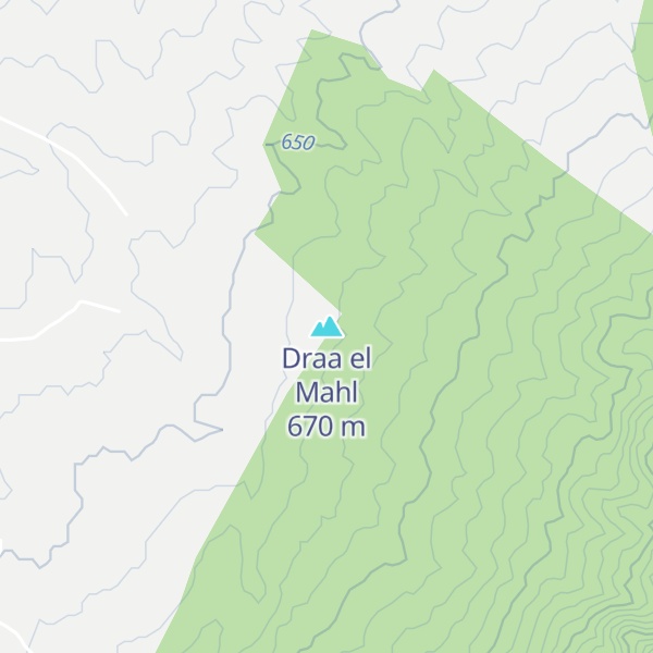 Map of Draa el Mahl