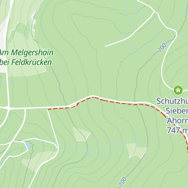 Map of Schutzhütte Charlottenhöhe