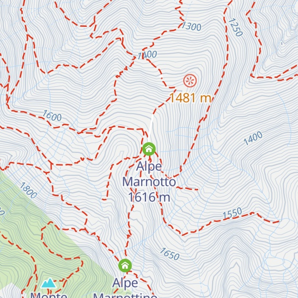Map of Alpe Marnotto