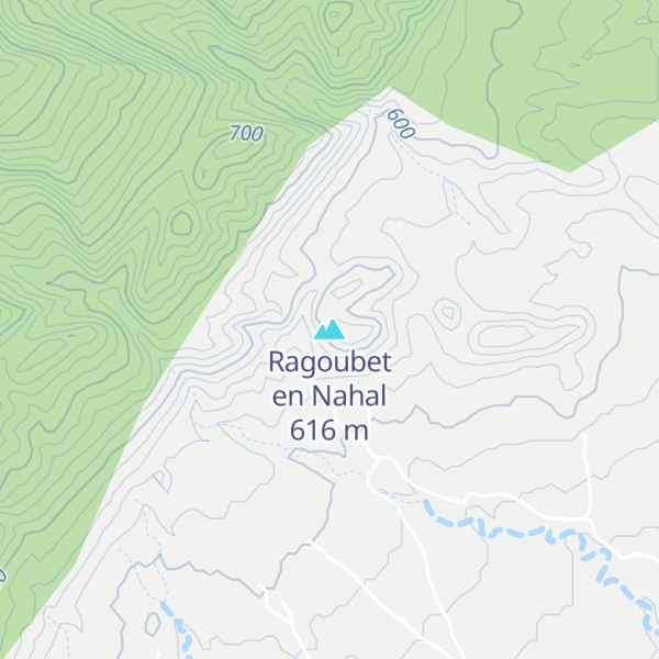 Map of Ragoubet en Nahal
