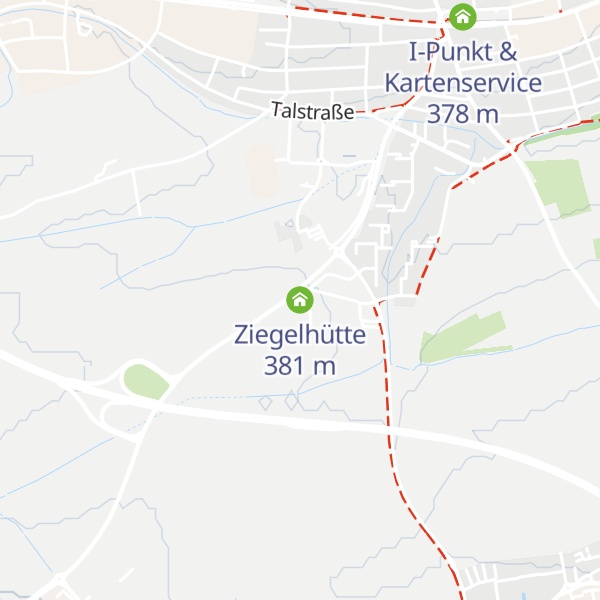 Map of Ziegelhütte