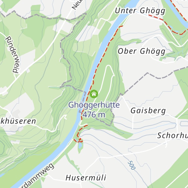 Map of Ghöggerhütte