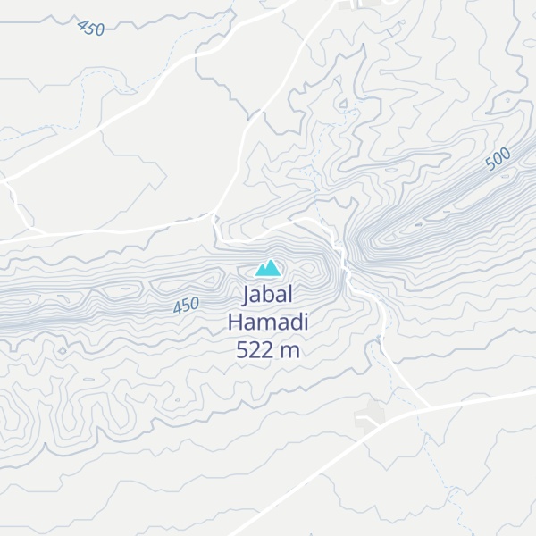 Map of Jabal Hamadi