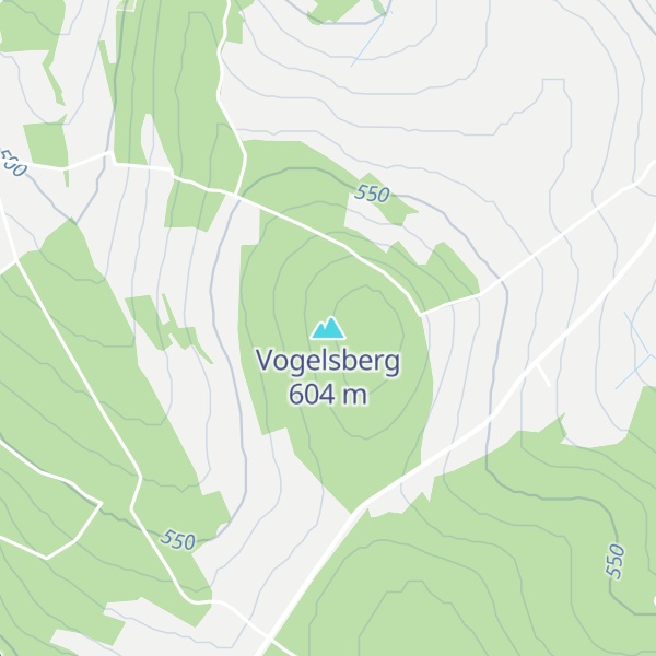 Map of Vogelsberg
