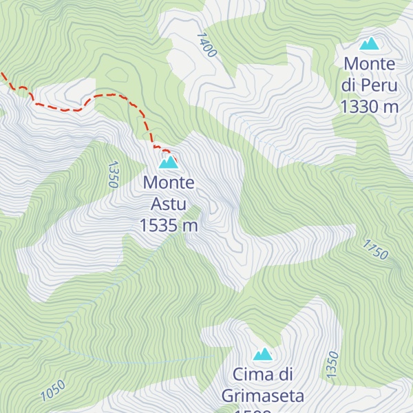 Map of Petra San Ghiaccu