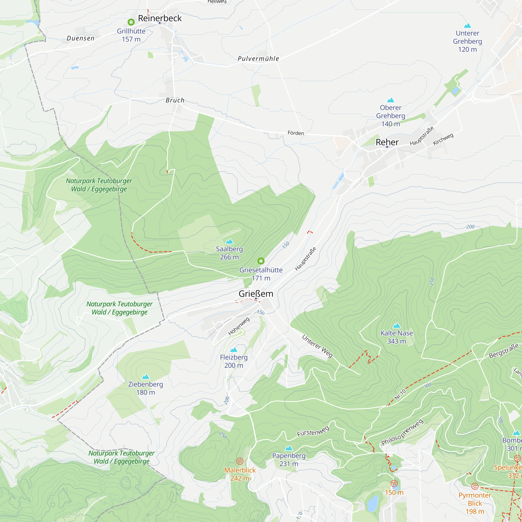 Griesetalhütte map