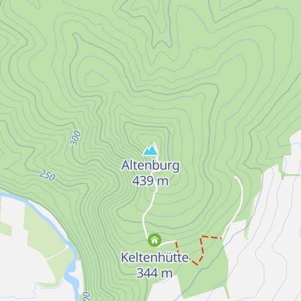 Map of Altenburg
