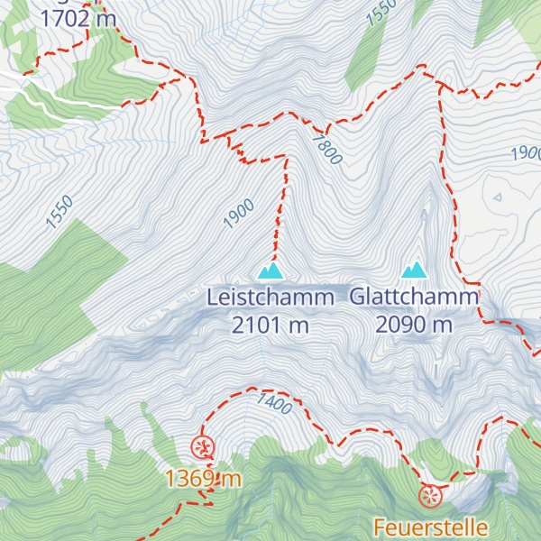 Map of Leistchamm