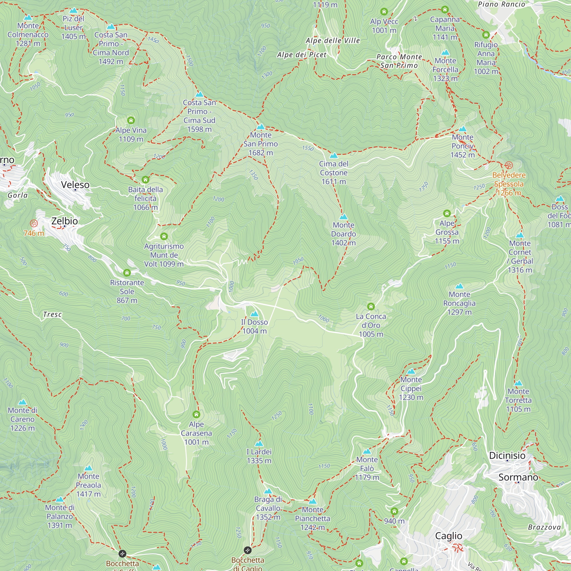 Agriturismo Barbabianca map