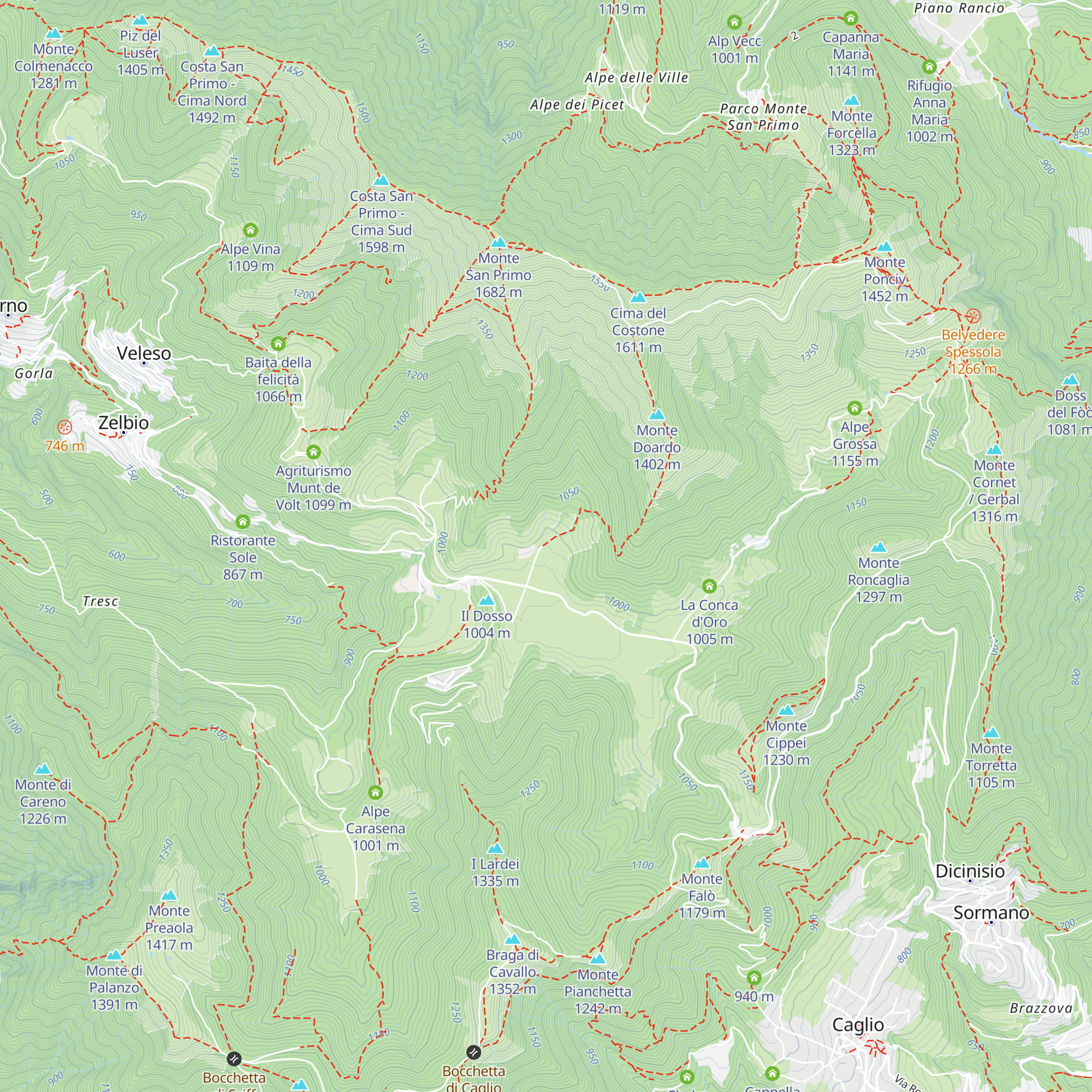 Agriturismo Barbabianca map