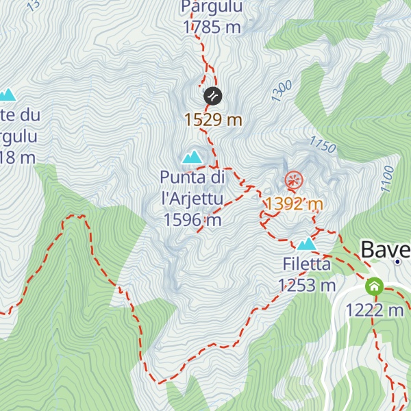 Map of Acellucciu