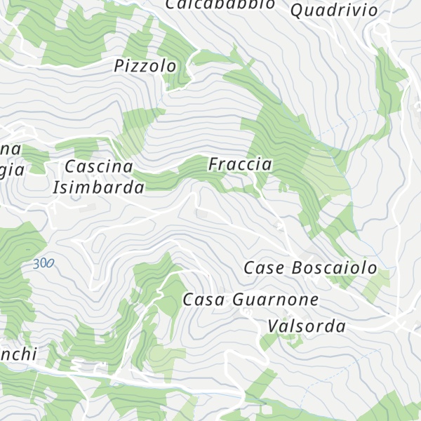 Map of Monte Campone