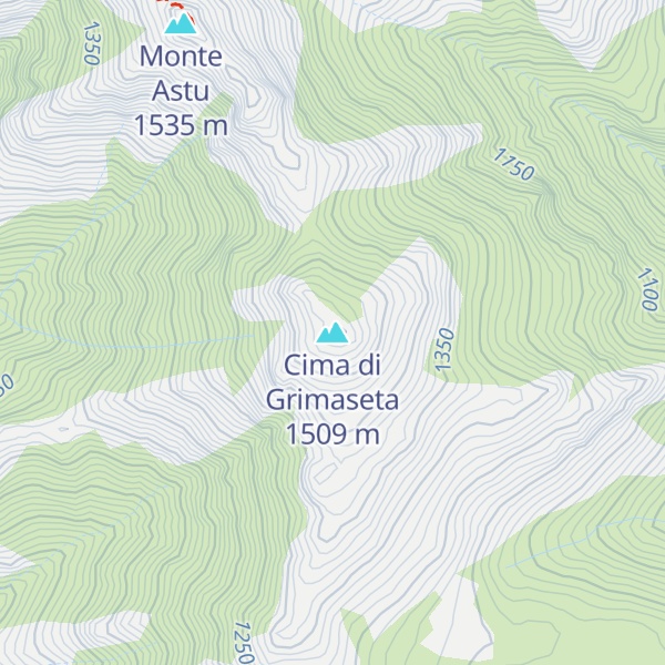 Map of Cima di Grimaseta