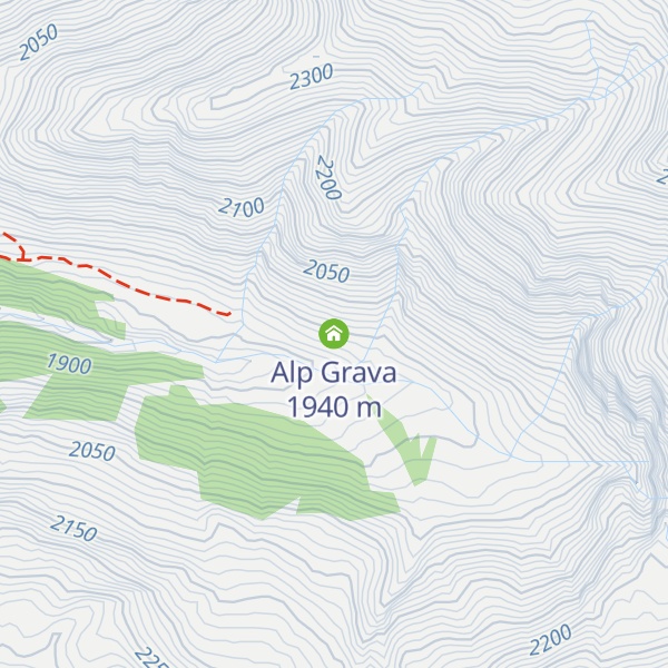 Map of Alp Grava