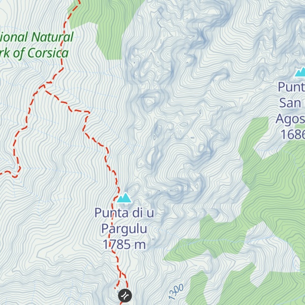 Map of Punta Longa