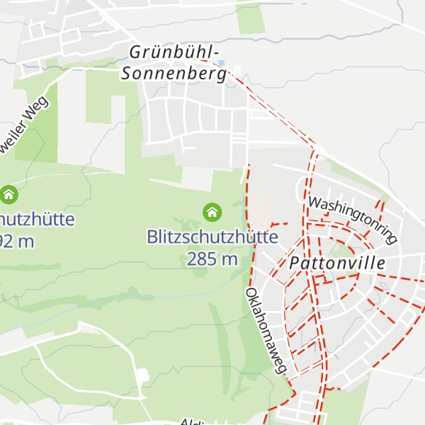 Map of Blitzschutzhütte