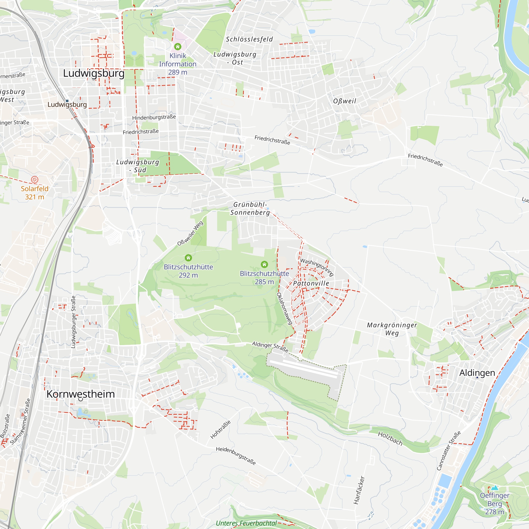 Blitzschutzhütte map