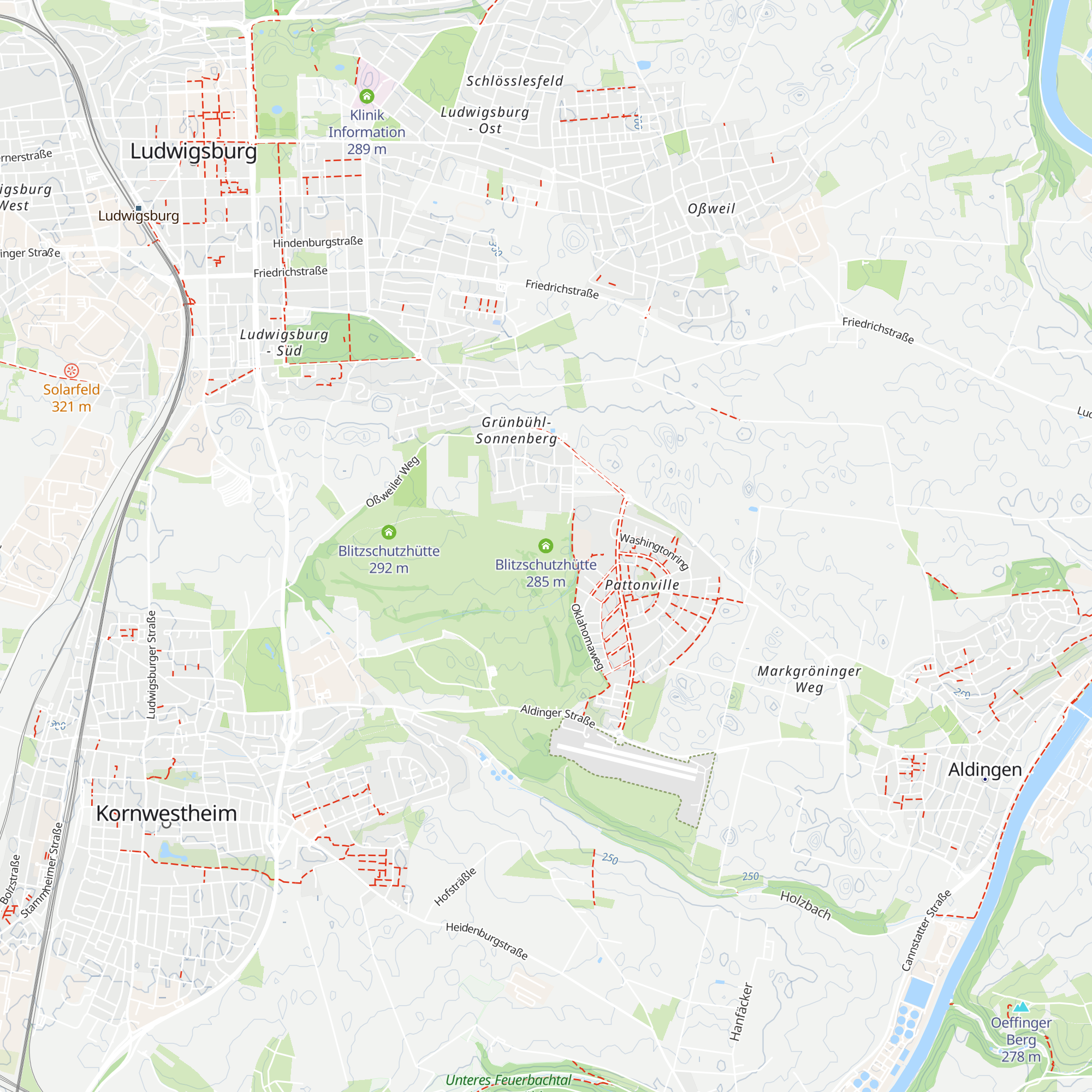 Blitzschutzhütte map