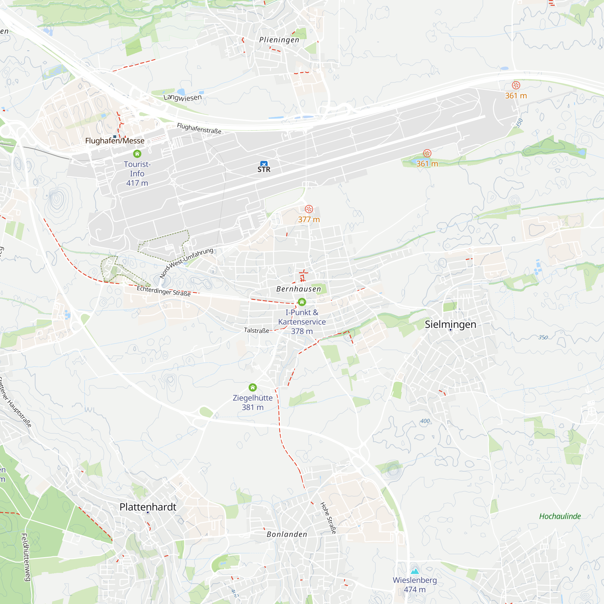 I-Punkt & Kartenservice map