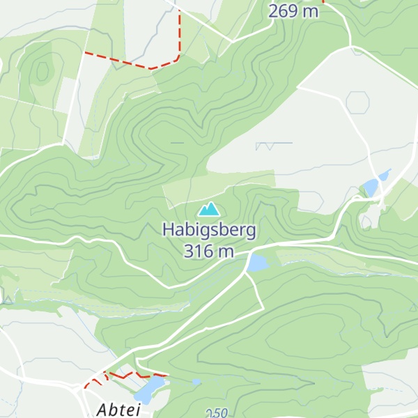 Map of Habigsberg