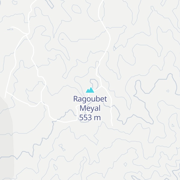 Map of Ragoubet Meyal