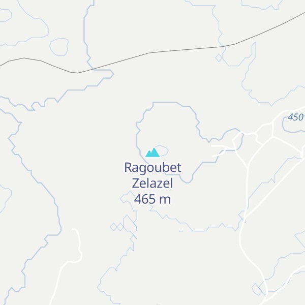 Map of Ragoubet Zelazel
