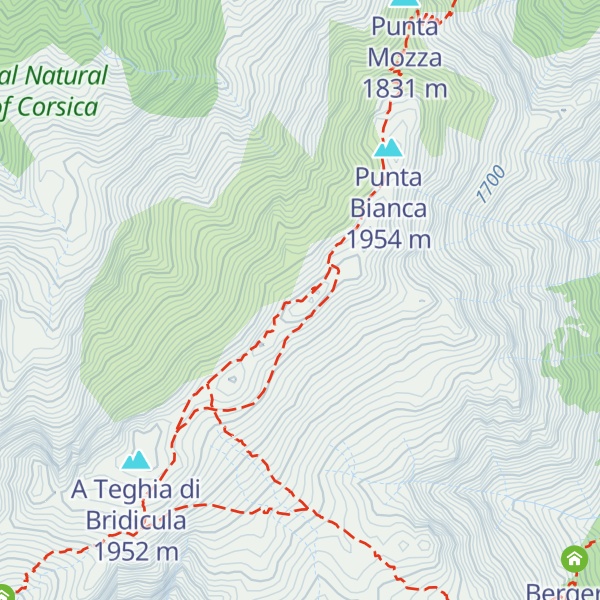 Map of Monte Formicula