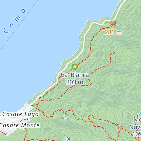 Map of Casel del Maghet
