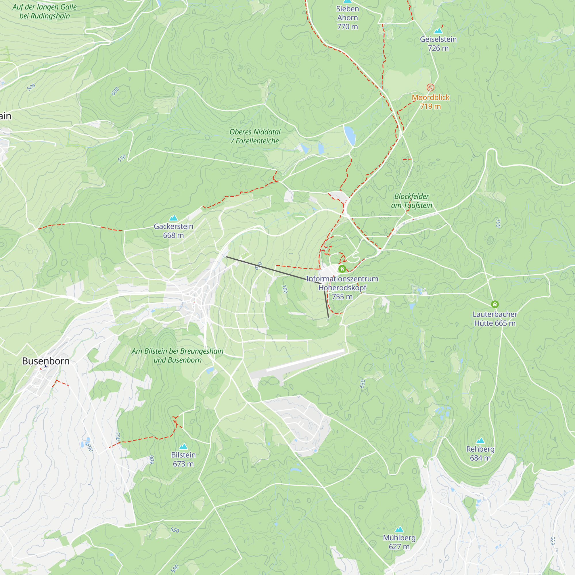 Gießener Hütte map