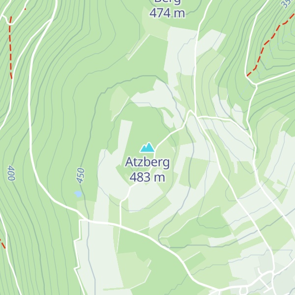 Map of Atzberg