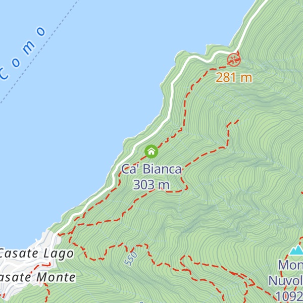 Map of Ca' Bianca