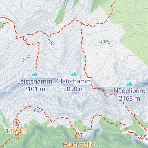 Map of Glattchamm
