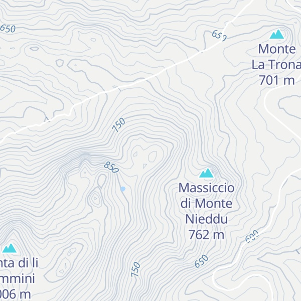 Map of Punta Di Li Cupuneddi