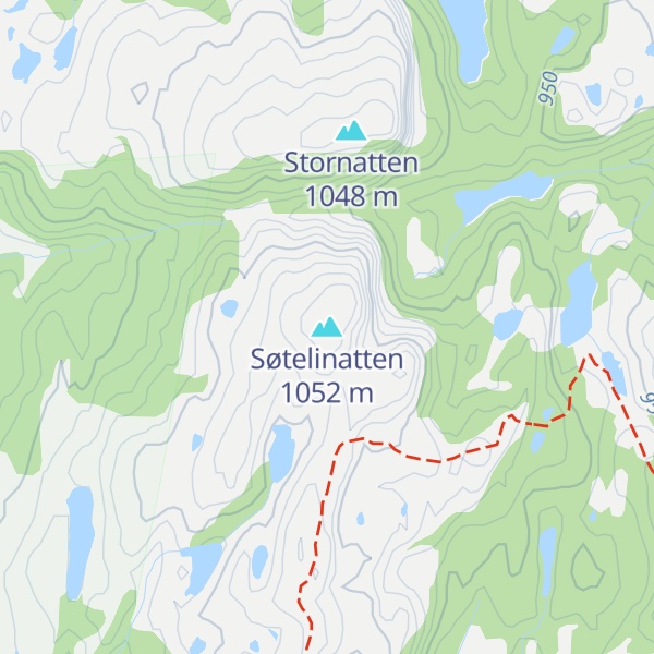 Map of Søtelinatten