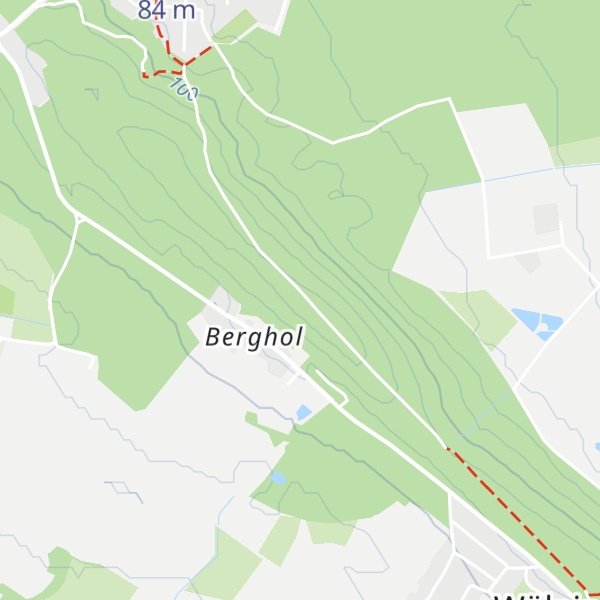 Map of Wölpinghauser Berg
