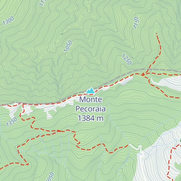 Map of Monte Pecoraia