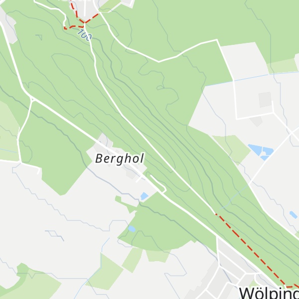 Map of Schutzhütte Wolpinghauser Berg