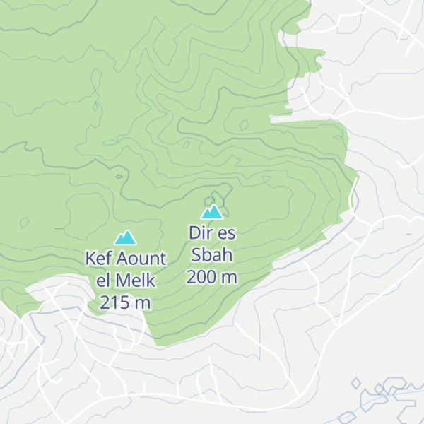 Map of Dir es Sbah